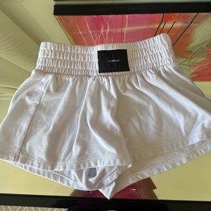 White Talentless Shorts